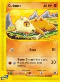 Cubone - Expedition - Pokemon card