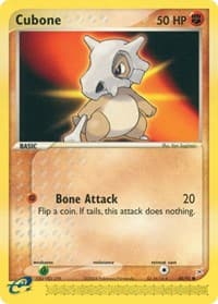 Cubone - EX Team Magma vs Team Aqua - Pokemon card