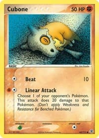 Cubone - EX FireRed & LeafGreen - Pokemon card