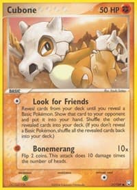 Cubone - EX Team Rocket Returns - Pokemon card