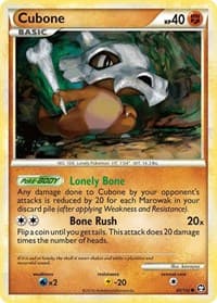 Cubone - Triumphant - Pokemon card