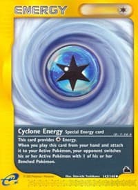 Cyclone Energy - Skyridge - Pokemon card