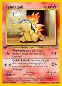 Cyndaquil (57) - Neo Genesis - Pokemon card