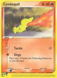 Cyndaquil - EX Sandstorm - Pokemon card