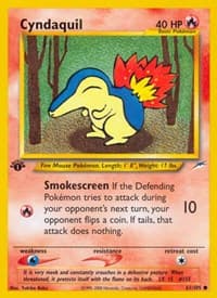 Cyndaquil - Neo Destiny - Pokemon card