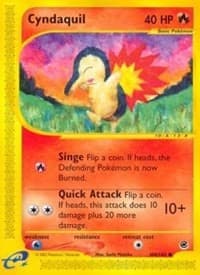 Cyndaquil (104) - Expedition - Pokemon card