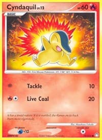 Cyndaquil - Mysterious Treasures - Pokemon card