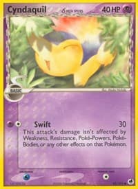 Cyndaquil (Delta Species) - EX Dragon Frontiers - Pokemon card
