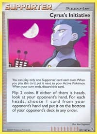 Cyrus's Initiative - Supreme Victors - Pokemon card