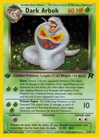 Dark Arbok (2) - Team Rocket - Pokemon card