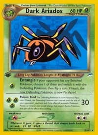 Dark Ariados - Neo Destiny - Pokemon card