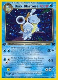 Dark Blastoise (3) - Team Rocket - Pokemon card