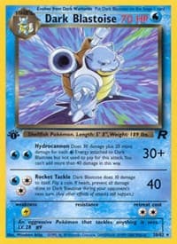 Dark Blastoise (20) - Team Rocket - Pokemon card
