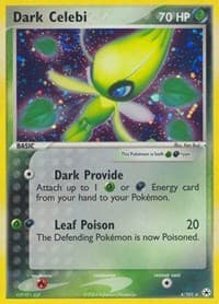 Dark Celebi - EX Hidden Legends - Pokemon card