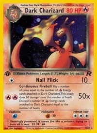 Dark Charizard (4) - Team Rocket - Pokemon card