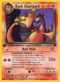 Dark Charizard (21) - Team Rocket - Pokemon card
