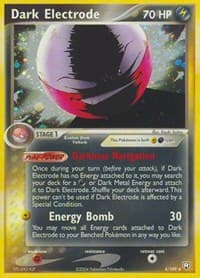 Dark Electrode - EX Team Rocket Returns - Pokemon card