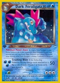 Dark Feraligatr - Neo Destiny - Pokemon card