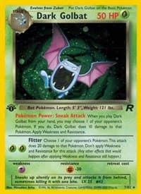 Dark Golbat (7) - Team Rocket - Pokemon card