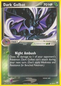 Dark Golbat - EX Team Rocket Returns - Pokemon card