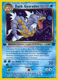 Dark Gyarados (8) - Team Rocket - Pokemon card
