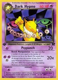 Dark Hypno (26) - Team Rocket - Pokemon card