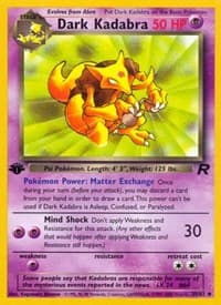 Dark Kadabra - Team Rocket - Pokemon card