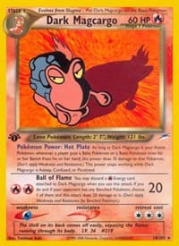 Dark Magcargo - Neo Destiny - Pokemon card