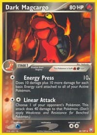 Dark Magcargo - EX Team Rocket Returns - Pokemon card