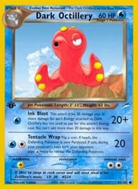 Dark Octillery - Neo Destiny - Pokemon card