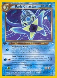 Dark Omastar - Neo Destiny - Pokemon card