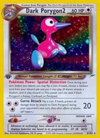 Dark Porygon2 - Neo Destiny - Pokemon card