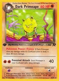 Dark Primeape - Team Rocket - Pokemon card