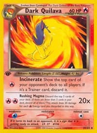 Dark Quilava - Neo Destiny - Pokemon card
