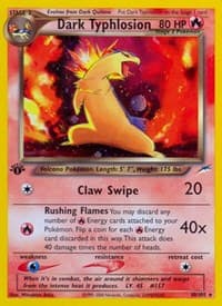 Dark Typhlosion - Neo Destiny - Pokemon card