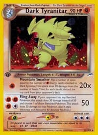 Dark Tyranitar - Neo Destiny - Pokemon card