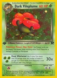 Dark Vileplume (13) - Team Rocket - Pokemon card