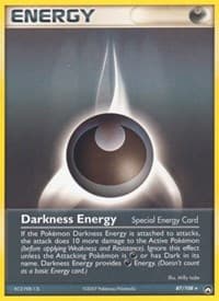 Darkness Energy (Special) - EX Power Keepers - Pokemon card