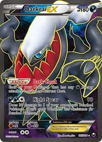Darkrai EX (107 Full Art) - Dark Explorers - Pokemon card