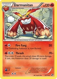 Darmanitan - Black and White - Pokemon card