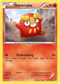 Darumaka (23) - Black and White - Pokemon card