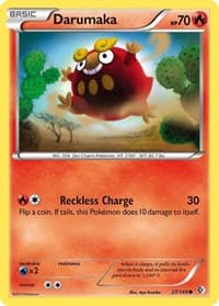 Darumaka - Boundaries Crossed - Pokemon card