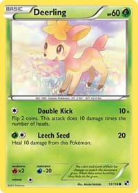 Deerling - Black and White - Pokemon card