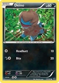 Deino - Noble Victories - Pokemon card