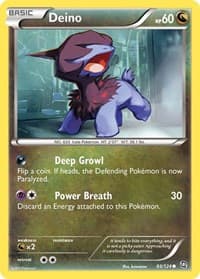 Deino (93) - Dragons Exalted - Pokemon card