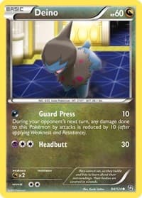 Deino (94) - Dragons Exalted - Pokemon card