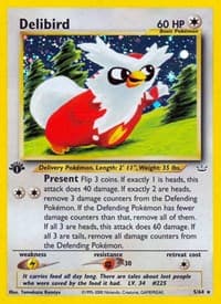 Delibird - Neo Revelation - Pokemon card