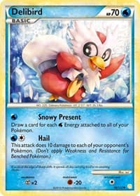 Delibird - HeartGold SoulSilver - Pokemon card