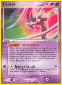 Deoxys (Attack Forme) - EX Deoxys - Pokemon card