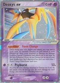 Deoxys ex (Attack Forme) - EX Deoxys - Pokemon card